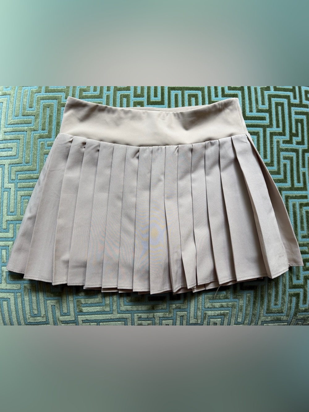 Old Navy Pleated Girl’s Skort L 10/12 Navy & Khaki Go-Dry